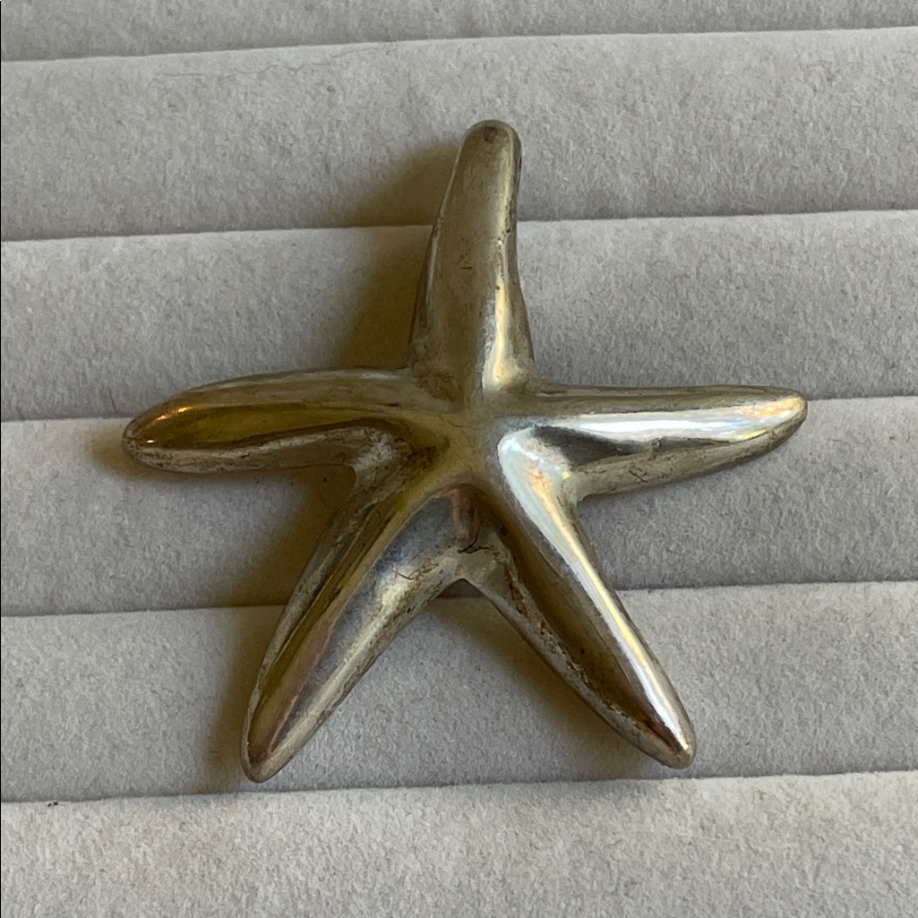 Silver Starfish Pendant